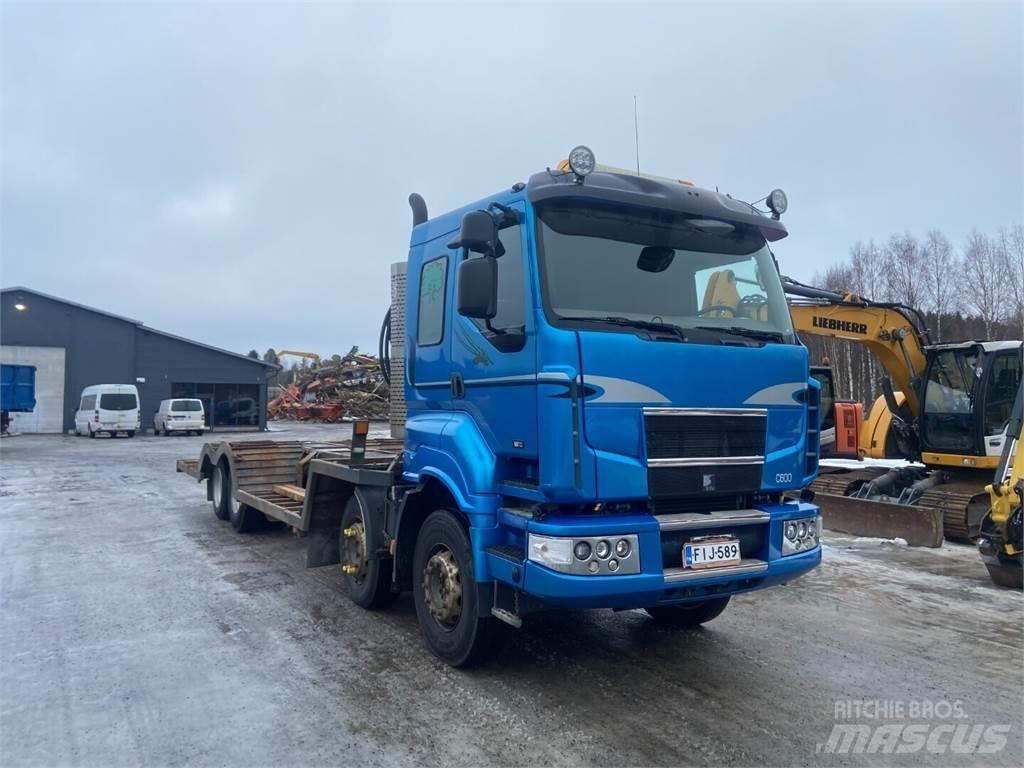 Sisu C 600 2+2 Miško mašinų transportavimo sunkvežimiai