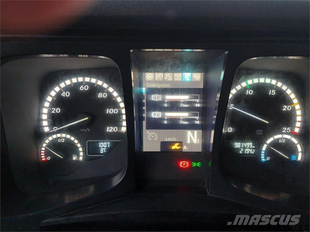 Sisu CK16M 8x4 Miškovežių vilkikai