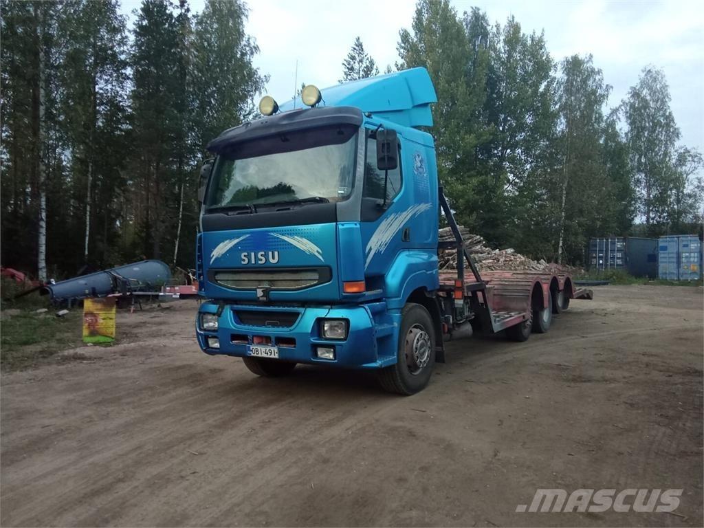 Sisu E12 Miško mašinų transportavimo sunkvežimiai