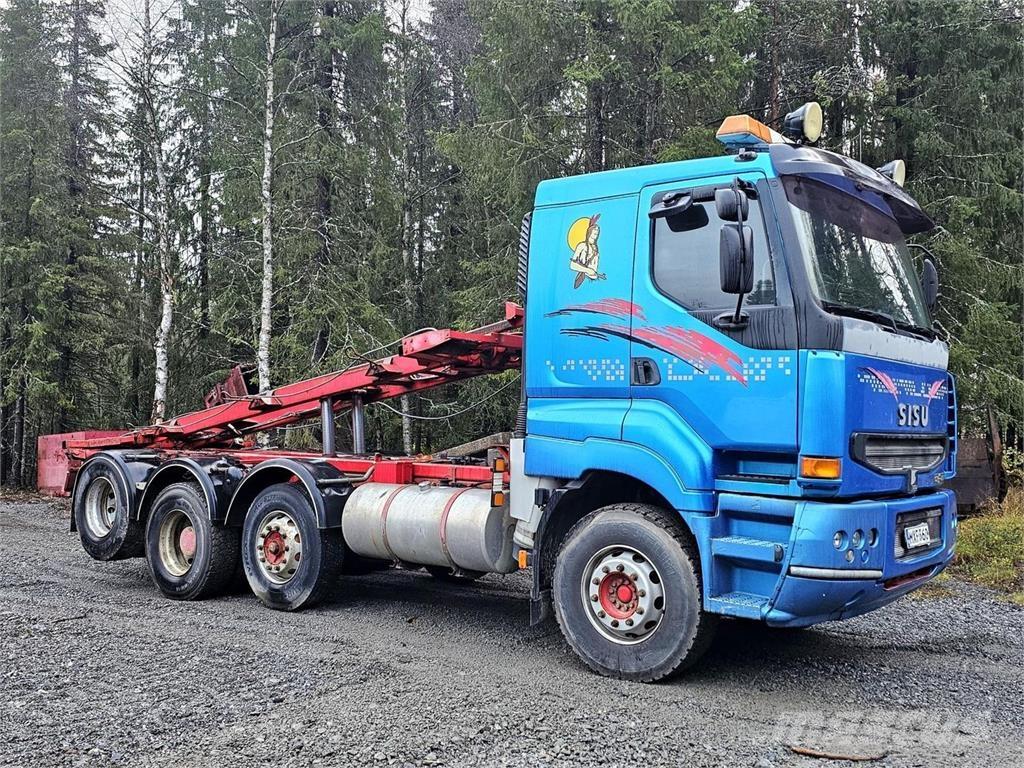 Sisu E12M 8X2 Sunkvežimiai su keliamuoju kabliu