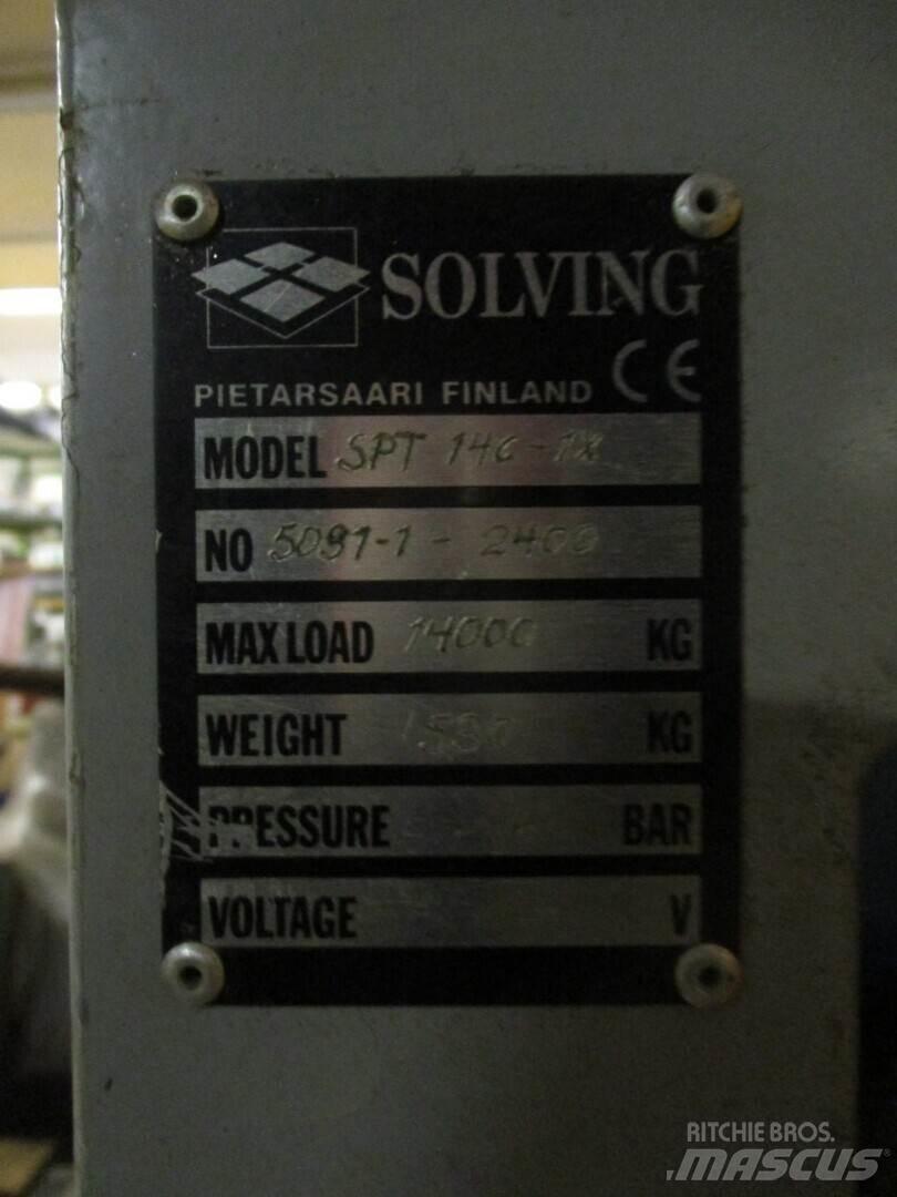  SOLVING SPT-14C Krovimas/Kėlimas - Kita