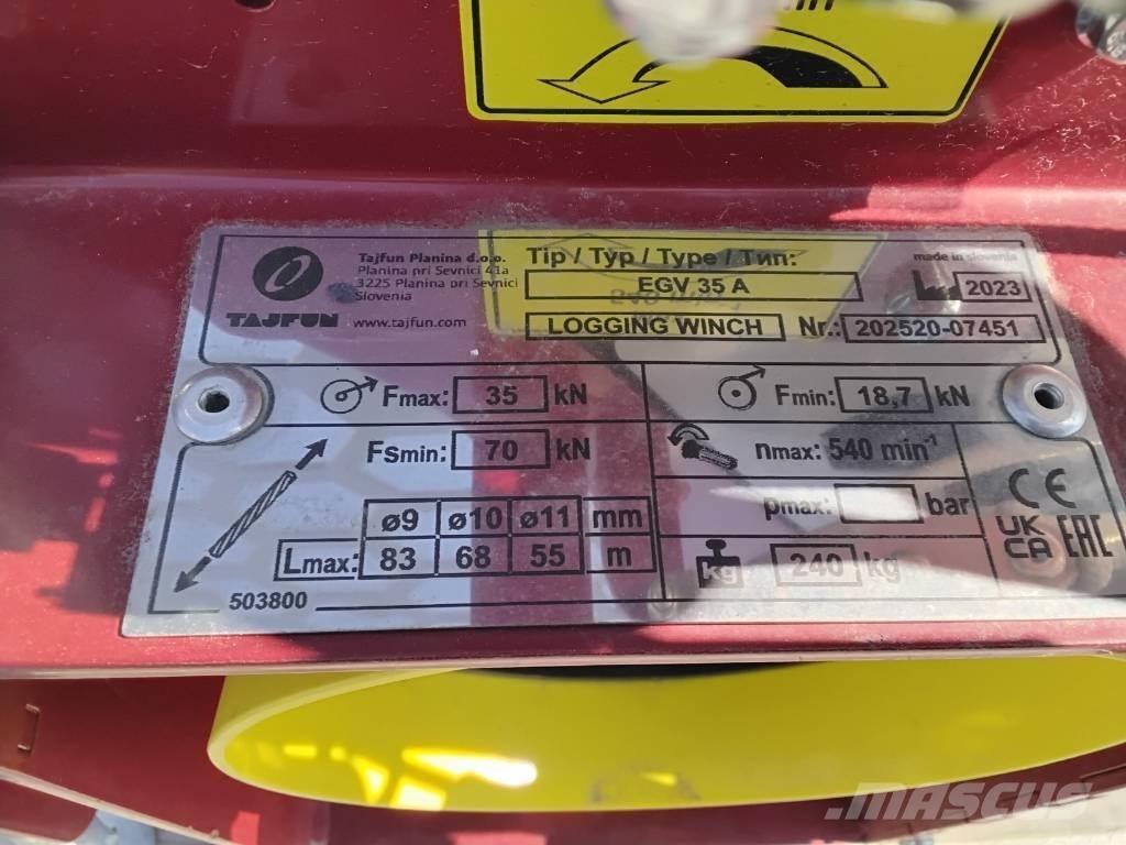 Tajfun EGV 35 A Miško technika - Kita