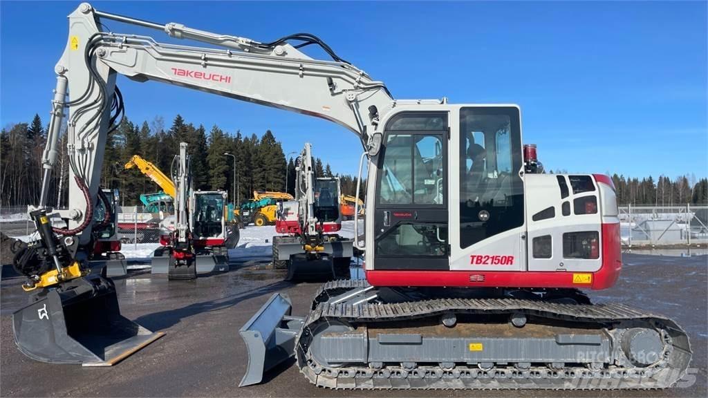 Takeuchi TB2150R Vikšriniai ekskavatoriai