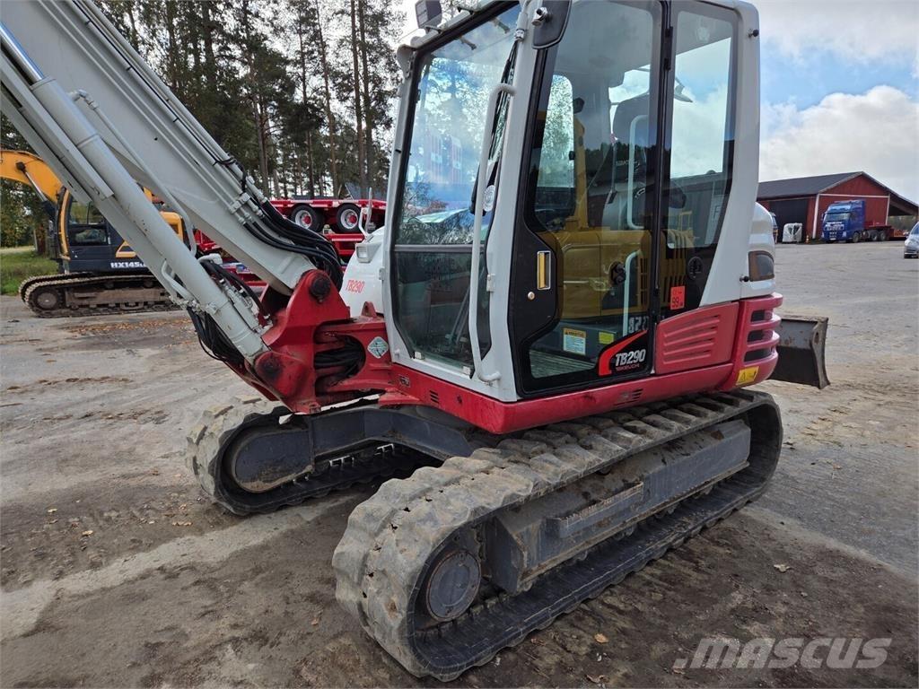 Takeuchi TB290 Vidutinės galios ekskavatoriai 7-12 t