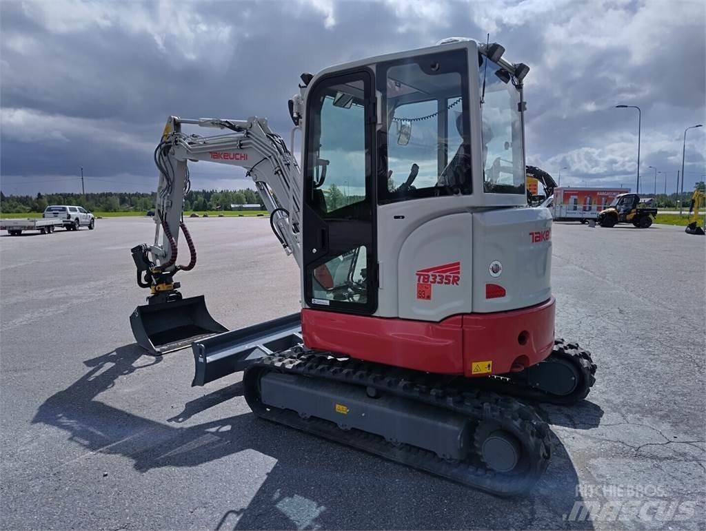 Takeuchi TB335R Mini ekskavatoriai < 7 t
