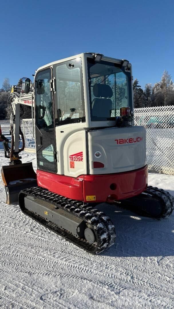 Takeuchi TB335R Mini ekskavatoriai < 7 t