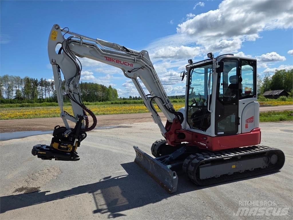 Takeuchi TB350R Mini ekskavatoriai < 7 t
