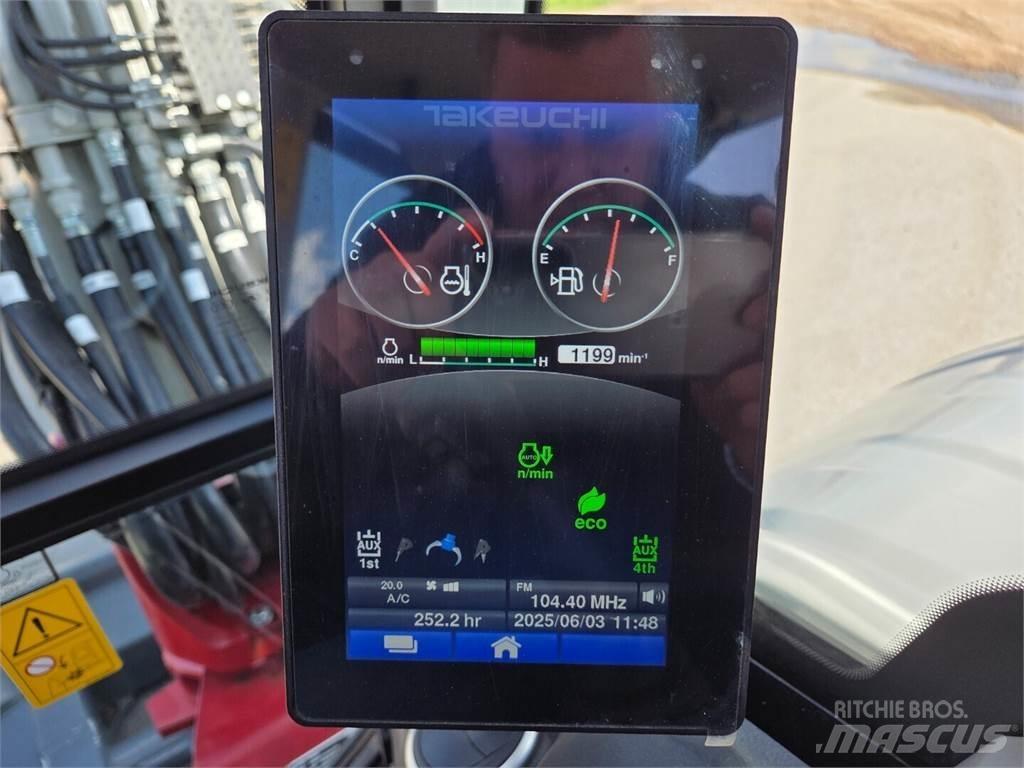 Takeuchi TB350R Mini ekskavatoriai < 7 t