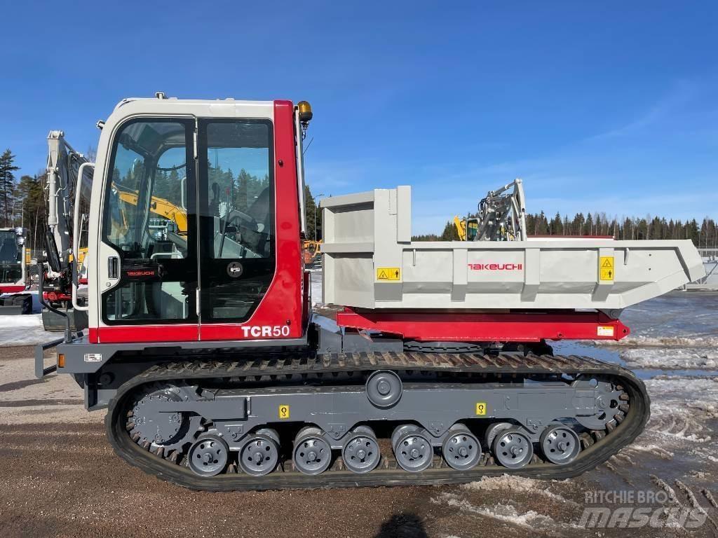 Takeuchi TCR50 Vikšrinė savivartė technika