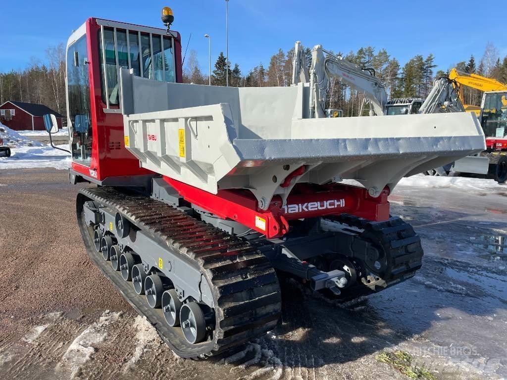 Takeuchi TCR50 Vikšrinė savivartė technika