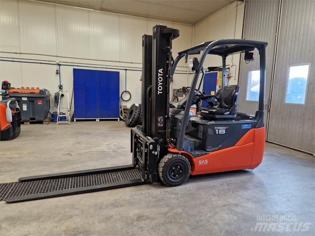 Toyota 8FBE18T Elektriniai šakiniai krautuvai