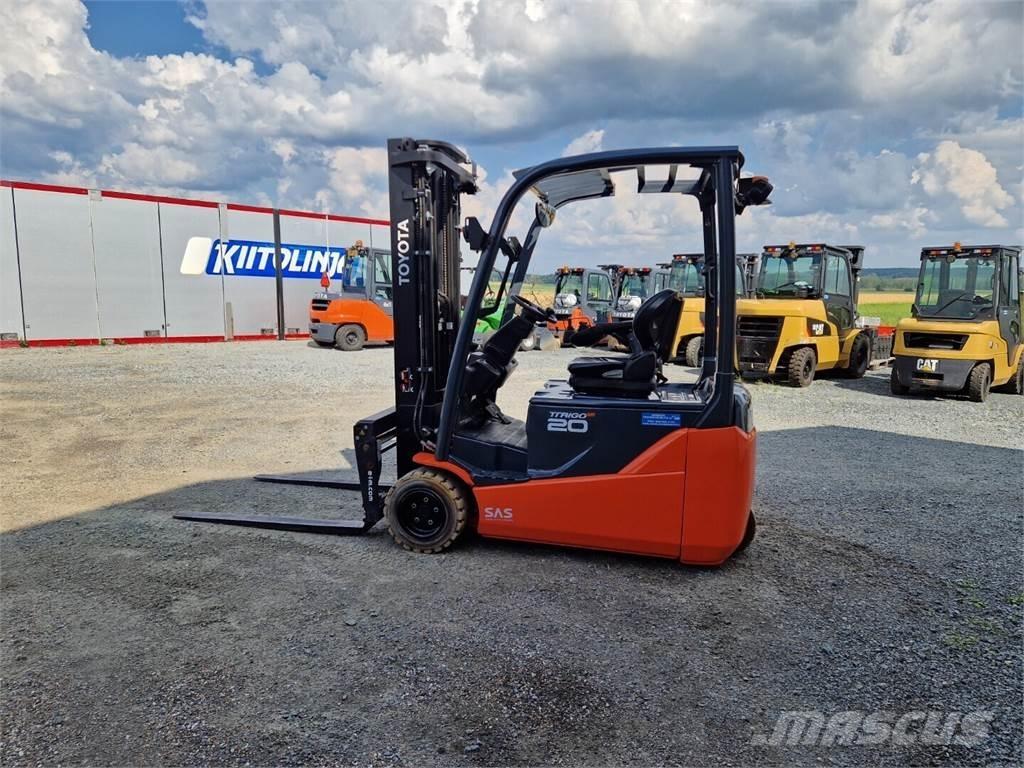 Toyota 8FBE20T Elektriniai šakiniai krautuvai