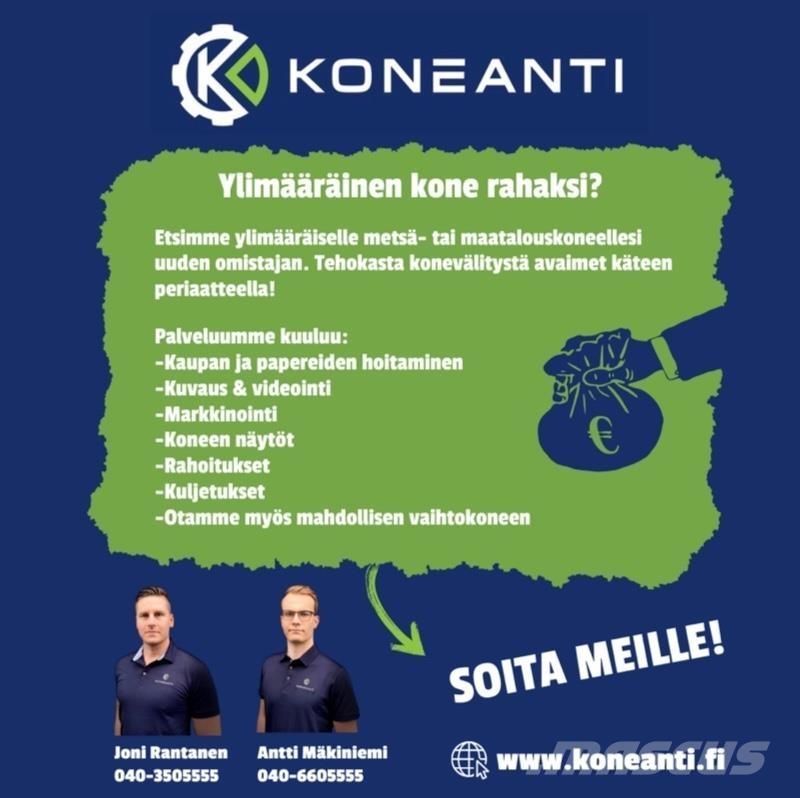 Tuhti M120 Savivartės priekabos