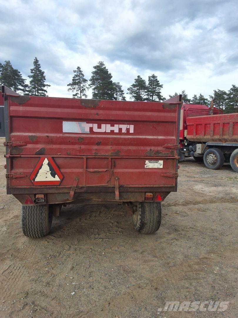 Tuhti M85 Savivartės priekabos