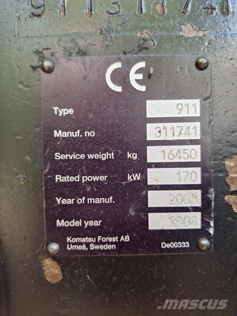 Valmet 911-3 Miško technika (Harvesteriai)