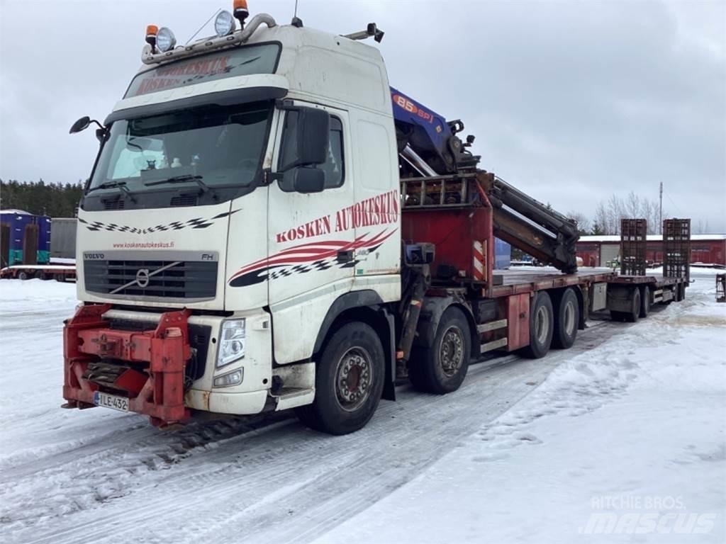 Volvo 8x4 Automobiliniai kranai