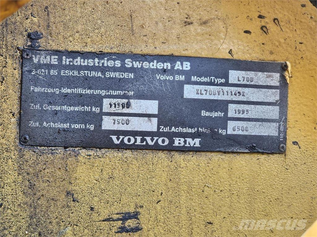 Volvo BM L70B Naudoti ratiniai krautuvai