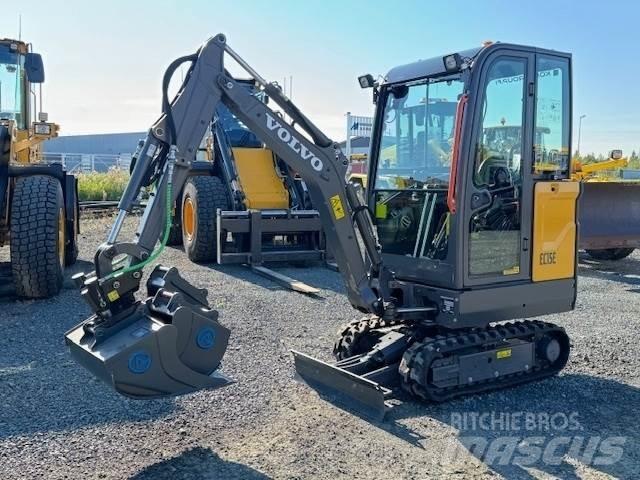 Volvo EC15E Mini ekskavatoriai < 7 t