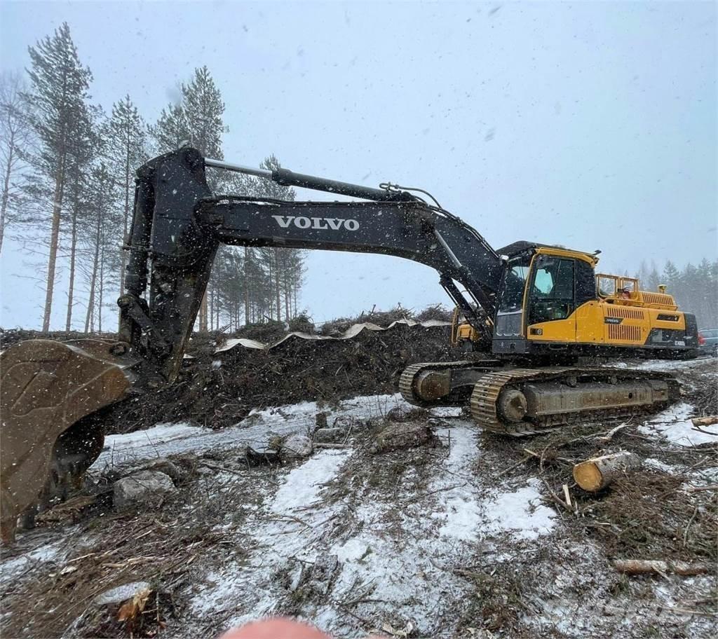 Volvo EC480DL Vikšriniai ekskavatoriai
