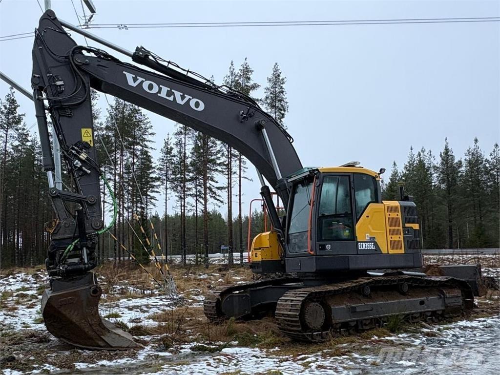 Volvo ECR 355 EL Vikšriniai ekskavatoriai
