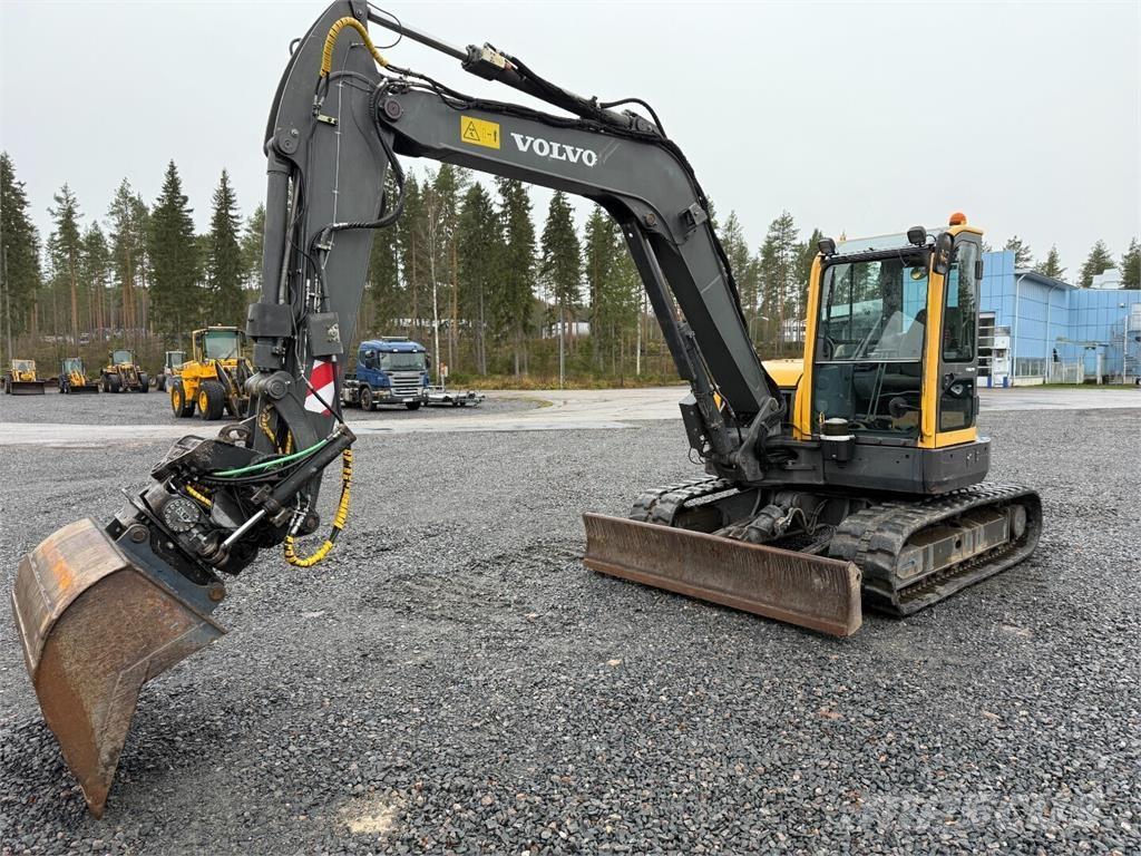 Volvo ECR 88 plus Vidutinės galios ekskavatoriai 7-12 t