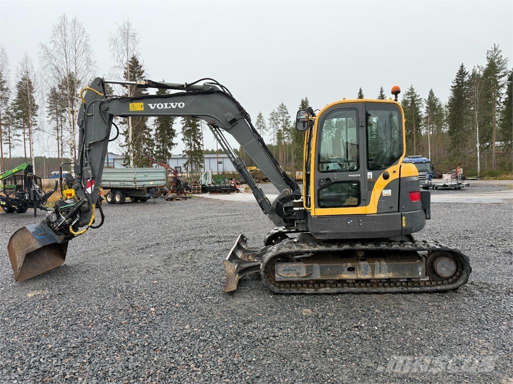 Volvo ECR 88 plus Vidutinės galios ekskavatoriai 7-12 t