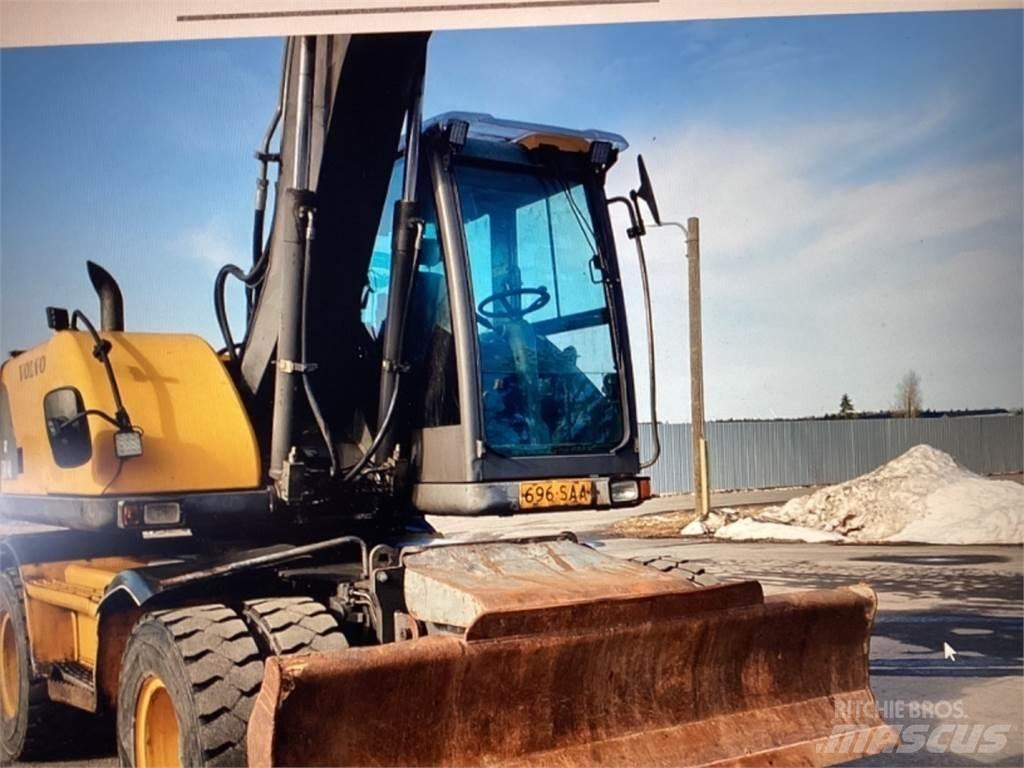 Volvo EW Ratiniai ekskavatoriai