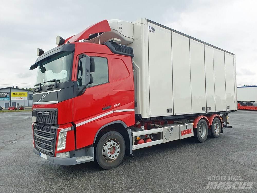 Volvo FH 6X2 -18 Konteinerių nuožulnaus pakėlimo ant platformos krautuvai