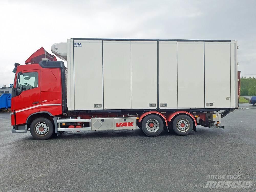 Volvo FH 6X2 -18 Konteinerių nuožulnaus pakėlimo ant platformos krautuvai