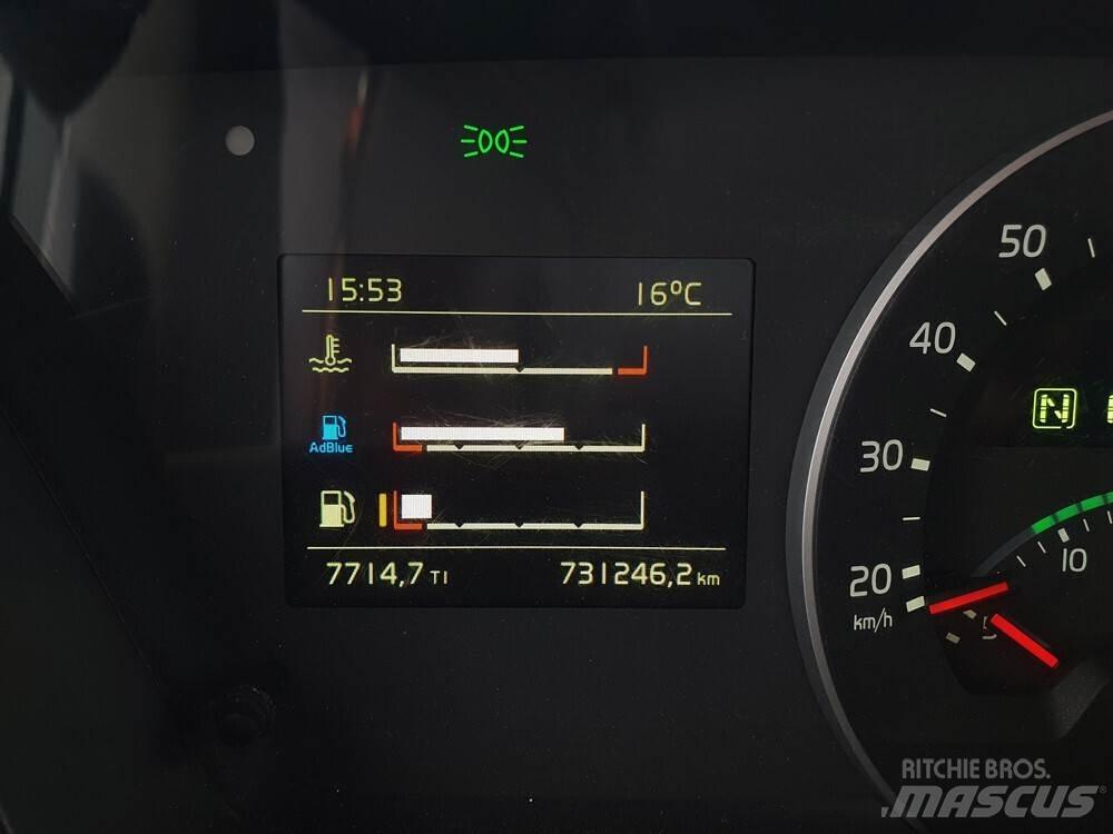 Volvo FH 6X2 -18 Konteinerių nuožulnaus pakėlimo ant platformos krautuvai
