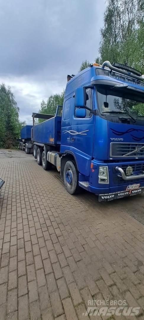 Volvo FH13 Savivarčių priekabų vilkikai
