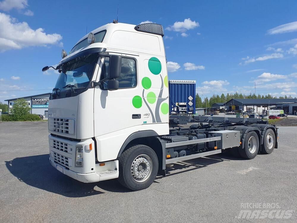 Volvo FH480 6x2 Sunkvežimiai su keliamuoju kabliu