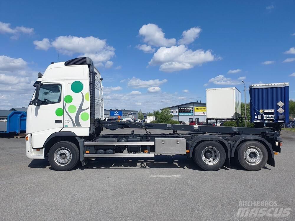 Volvo FH480 6x2 Sunkvežimiai su keliamuoju kabliu