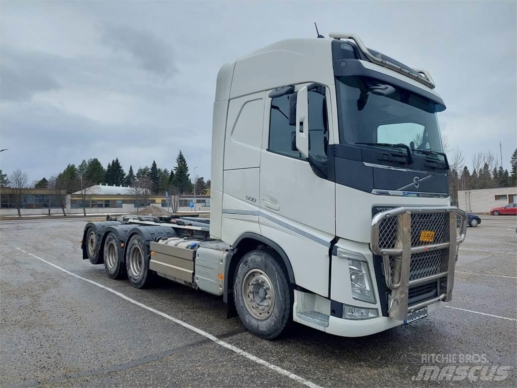 Volvo FH500 8x4 Sunkvežimiai su keliamuoju kabliu