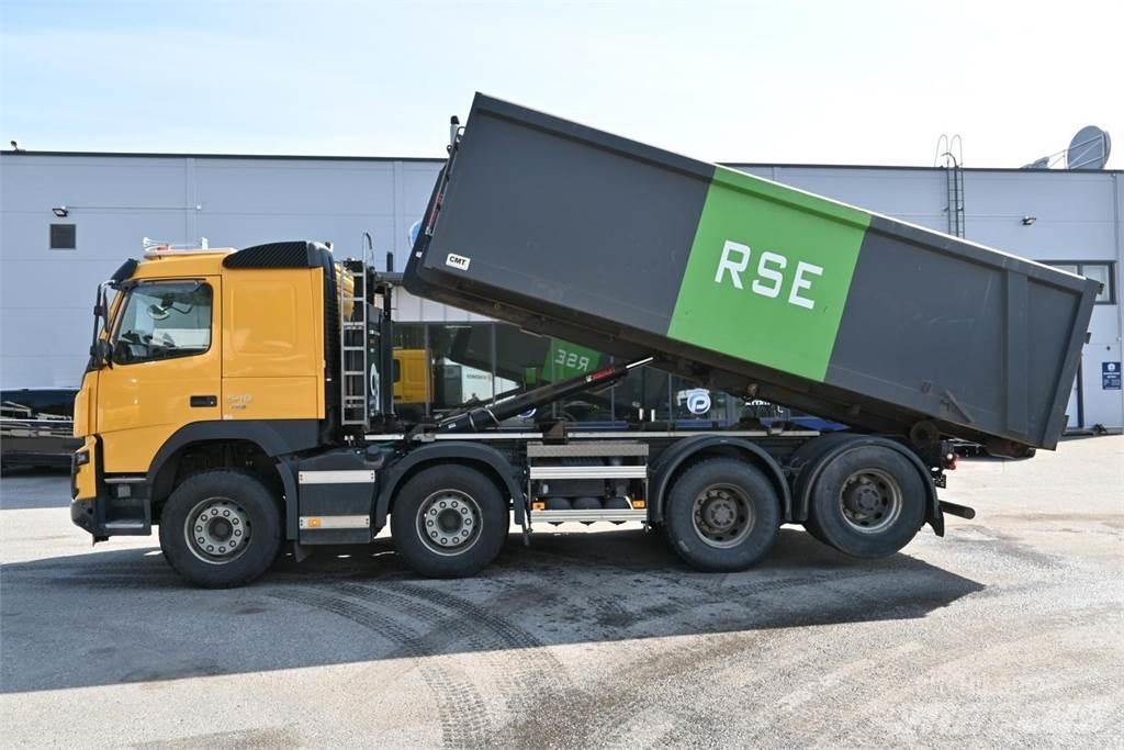 Volvo FMX540 8x4 Sunkvežimiai su keliamuoju kabliu