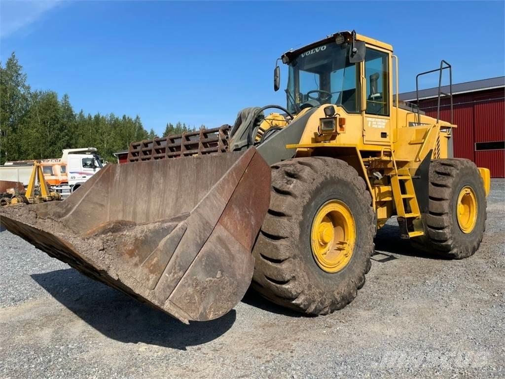 Volvo L180D Naudoti ratiniai krautuvai