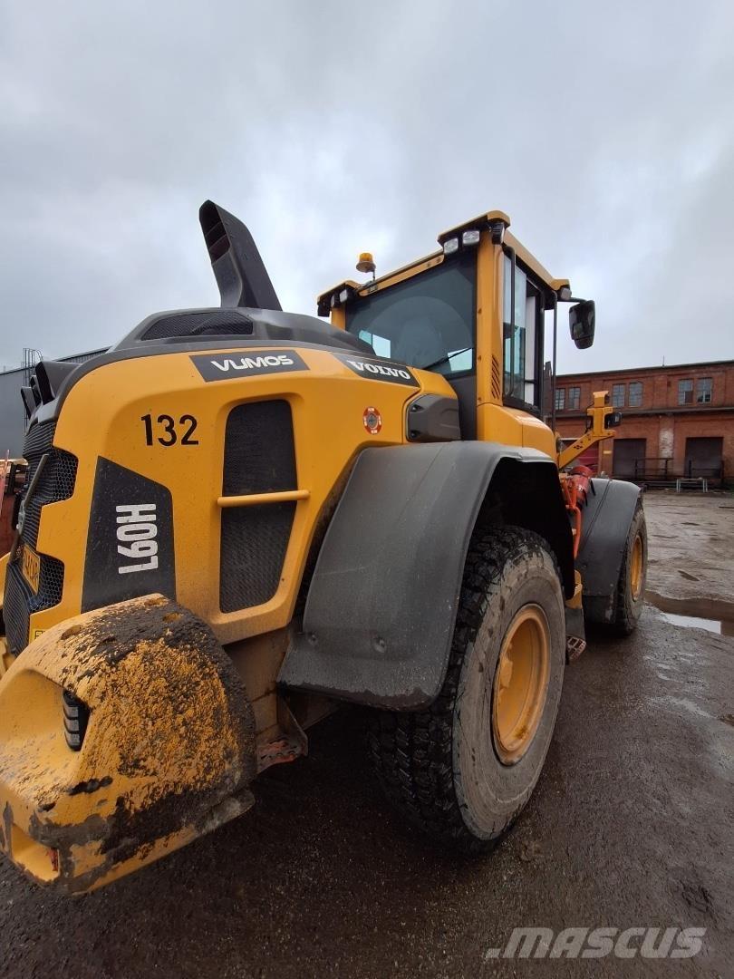 Volvo L60H Naudoti ratiniai krautuvai