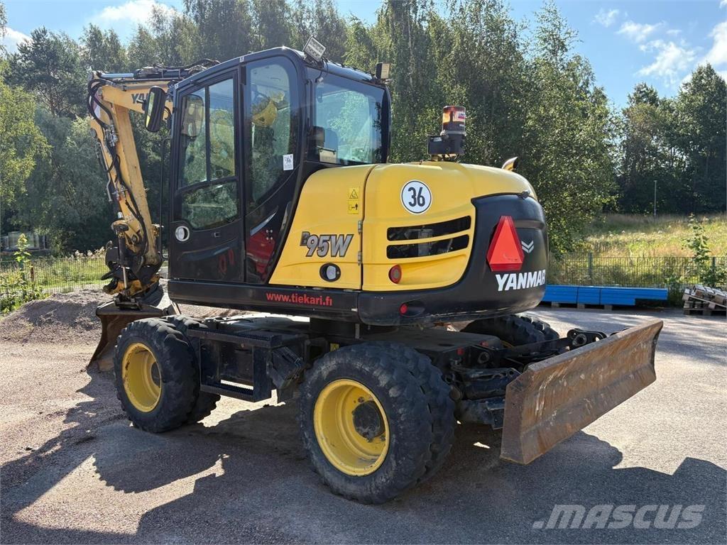 Yanmar B 95 W Ratiniai ekskavatoriai