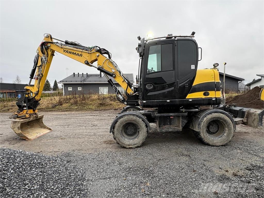 Yanmar B 95 W Ratiniai ekskavatoriai