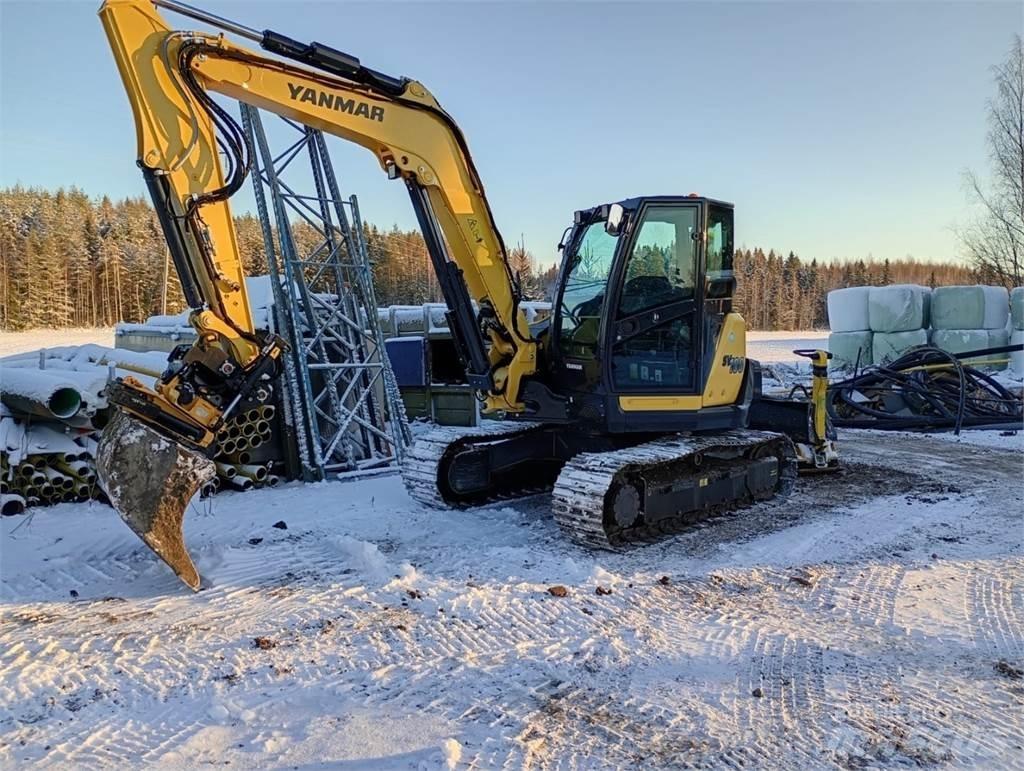 Yanmar SV100 Vikšriniai ekskavatoriai