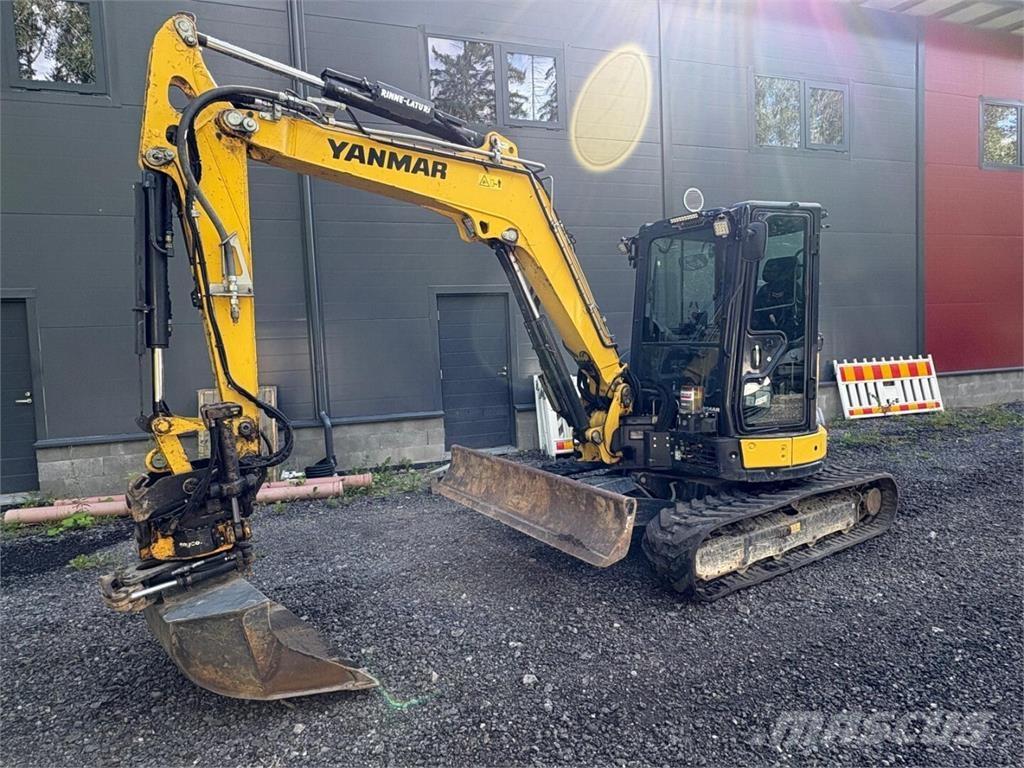 Yanmar VIO 57-6A Mini ekskavatoriai < 7 t