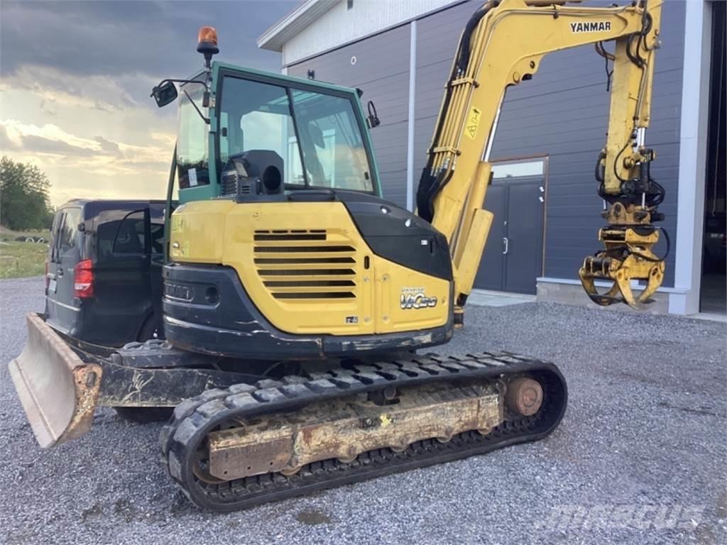Yanmar Vio 80 Vidutinės galios ekskavatoriai 7-12 t
