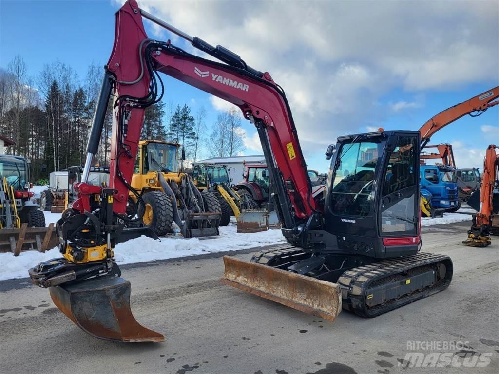 Yanmar Vio 80 Vidutinės galios ekskavatoriai 7-12 t