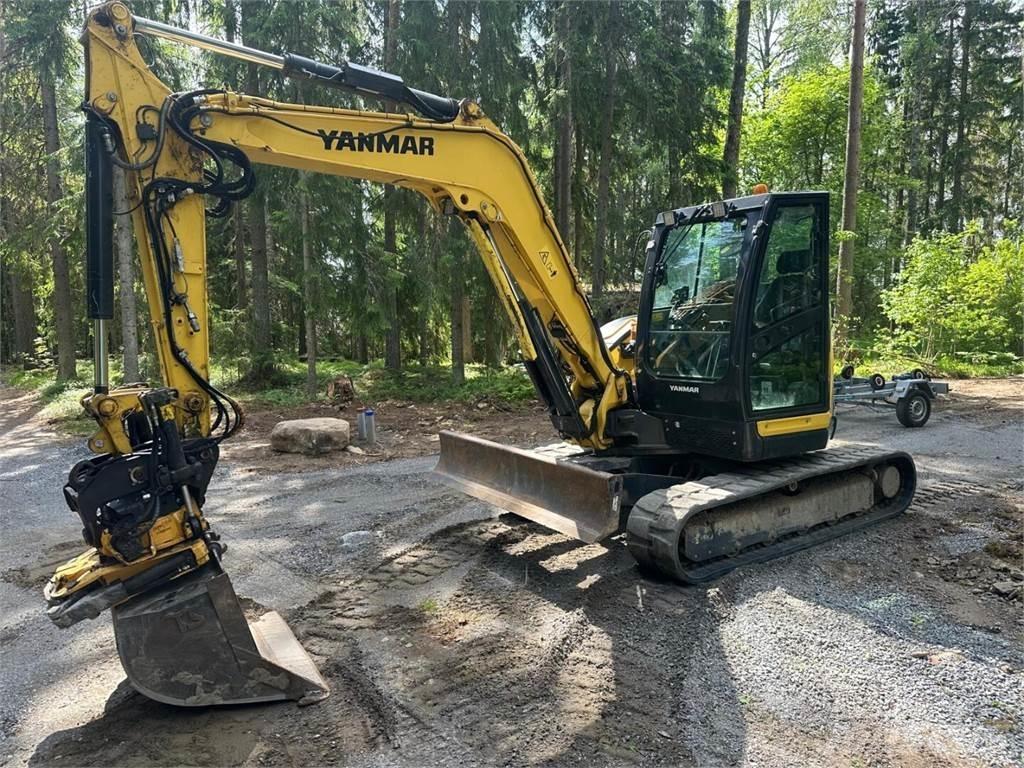 Yanmar Vio 80-1A Vidutinės galios ekskavatoriai 7-12 t