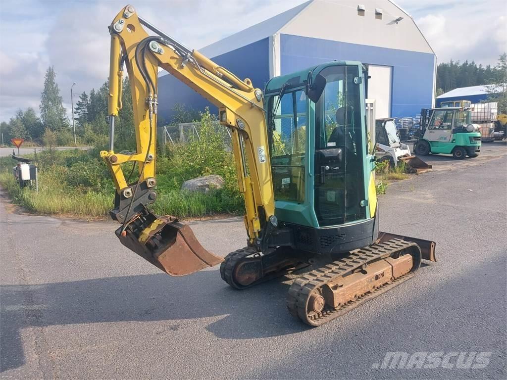 Yanmar Vio25 Mini ekskavatoriai < 7 t