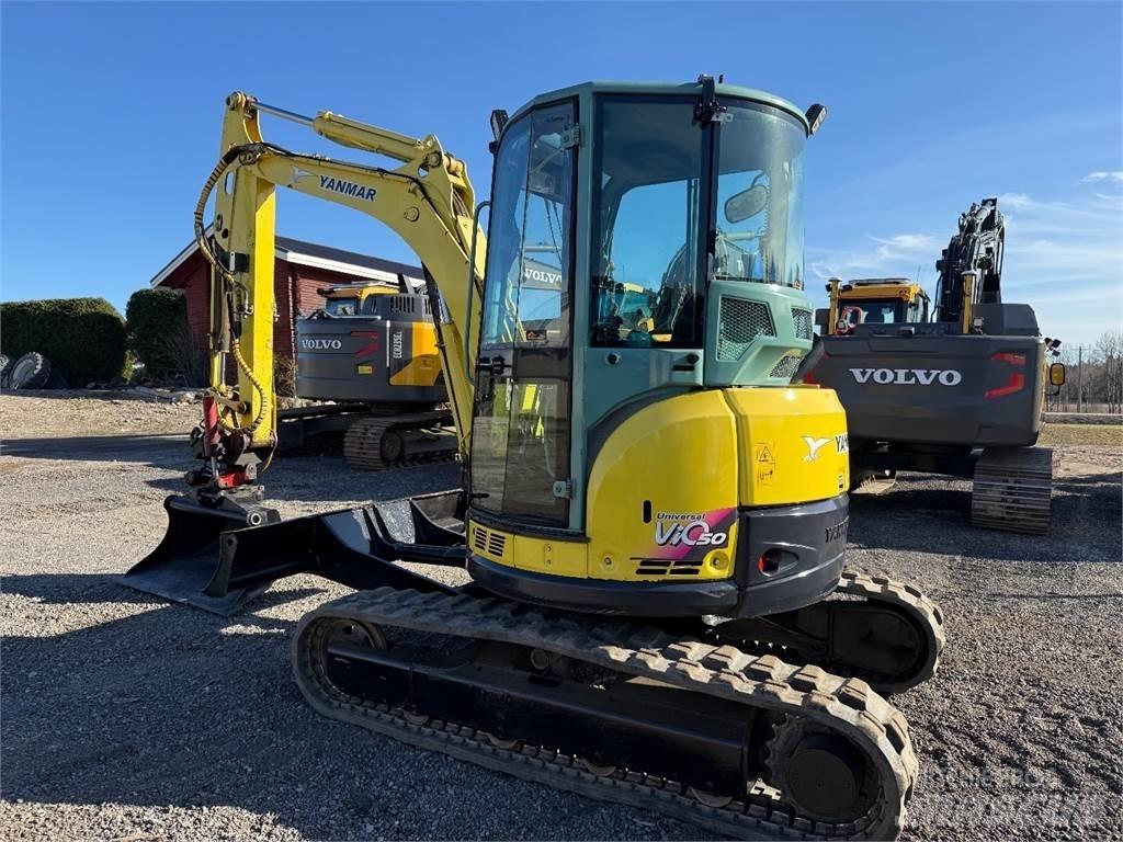 Yanmar VIO50-U Mini ekskavatoriai < 7 t