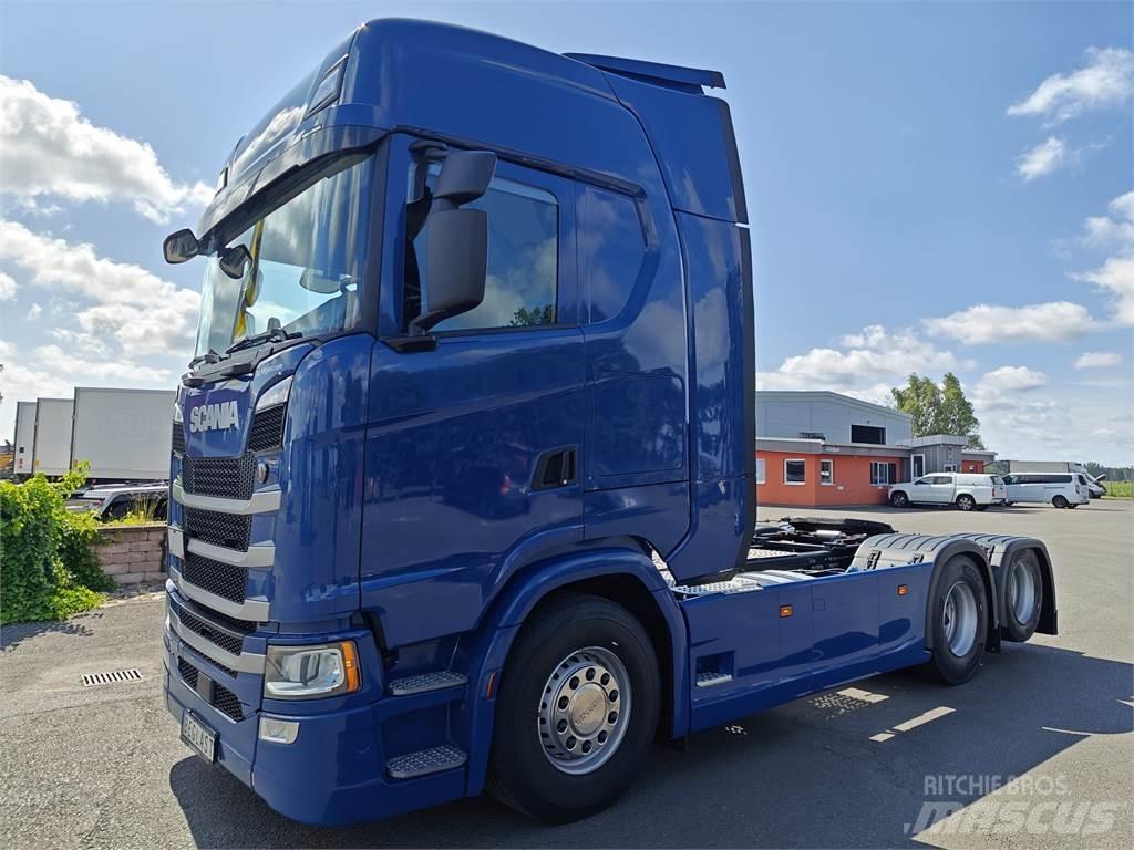 Scania 540S Naudoti vilkikai