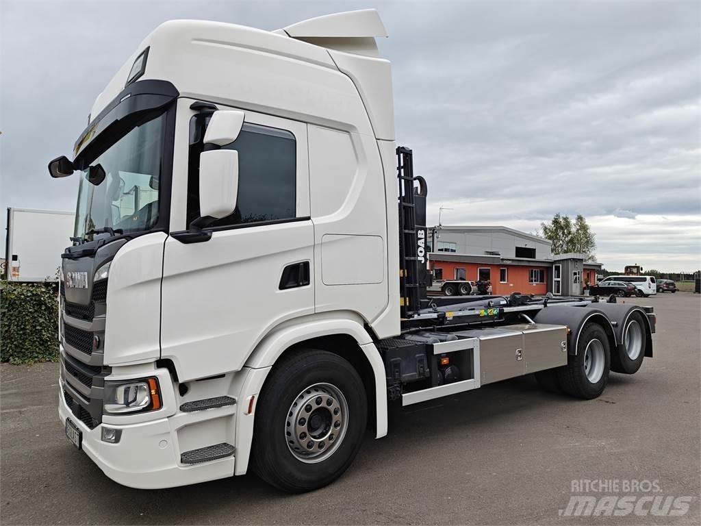 Scania G500 Sunkvežimiai su keliamuoju kabliu