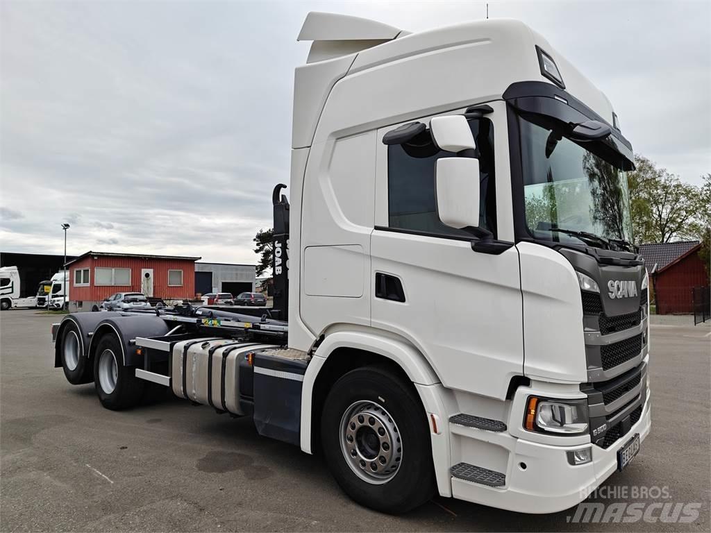 Scania G500 Sunkvežimiai su keliamuoju kabliu