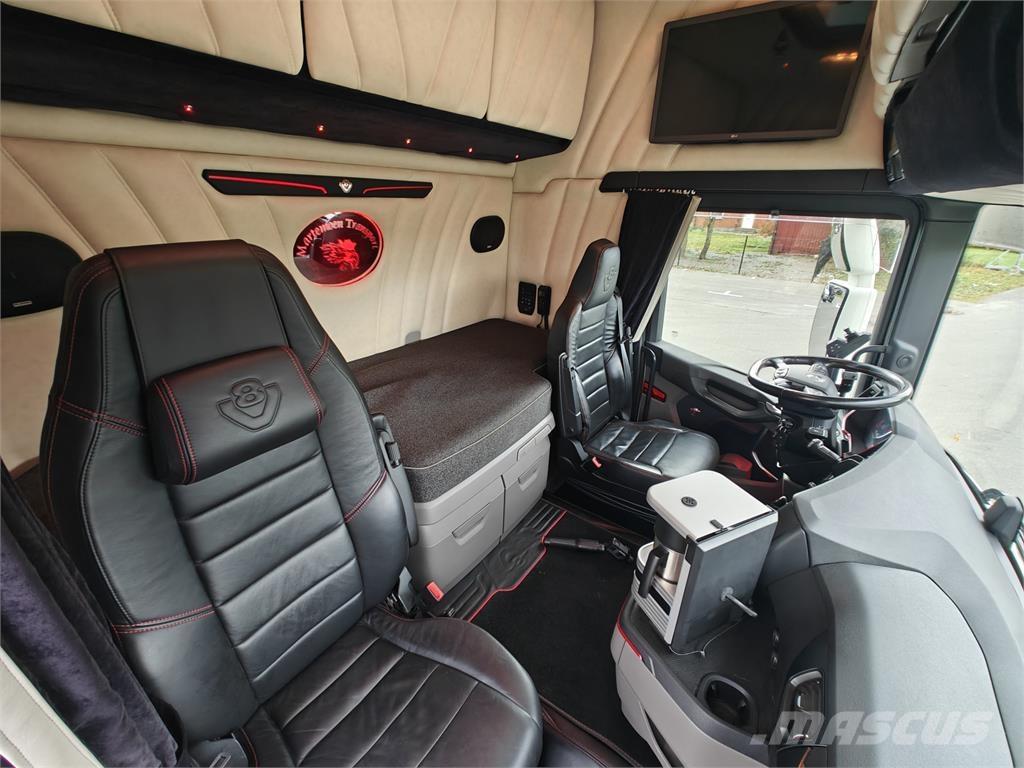 Scania R660 Sunkvežimiai su keliamuoju kabliu